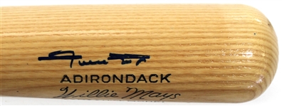 Willie Mays Signed Adirondack Bat - Goldin Authenticated 