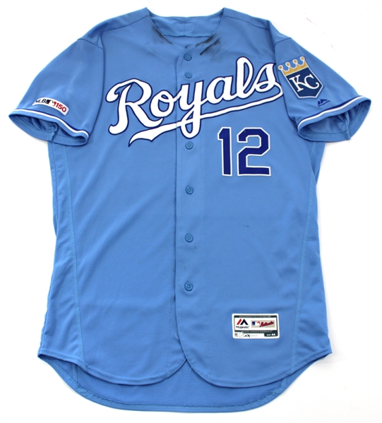 Jorge Soler Game Used Kansas City Royal Jersey - MLb JD 663450