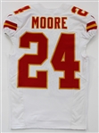 Skyy Moore Team Issued 2023 KC Chiefs Jersey - Auth # Mata3illia 19672