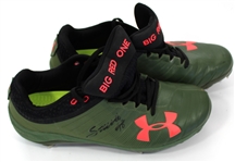 Joakim Soria Game Used & Signed Big Red 1 Cleats 