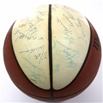 Kansas City-Omaha Kings 1973-74 Signed Basketball - JSA - Bob Cousey - Archibald