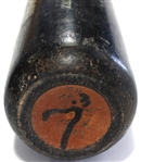 Ivan Pudge Rodriguez Game Used Bat - Winter League