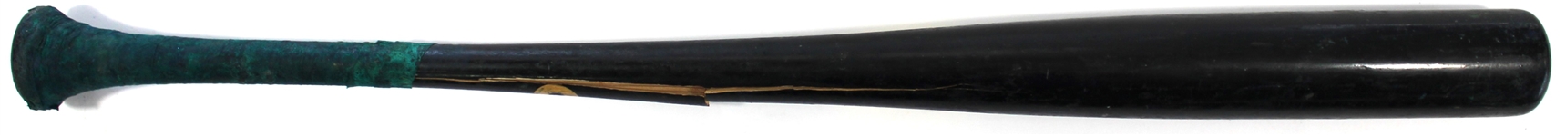 Marcell Ozuna Game Used & Signed Bat 
