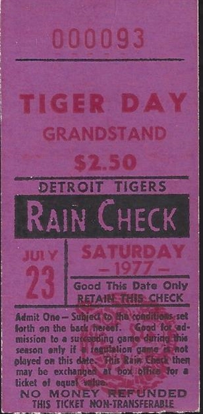 George Brett Career HR #25 Ticket Stub